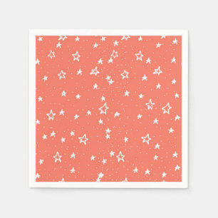 Servilleta De Papel Patrón de estrellas