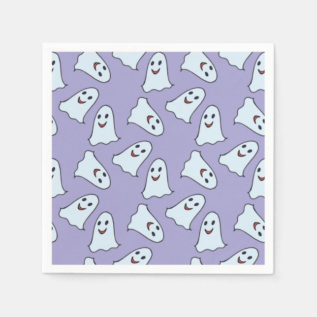 Servilleta De Papel Patrón de fantasma (Anverso)