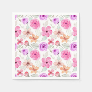 Servilleta De Papel Patrón de flor