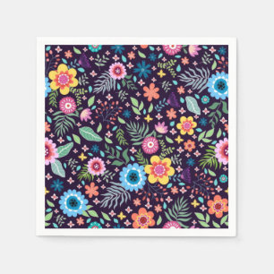 Servilleta De Papel Patrón de flor