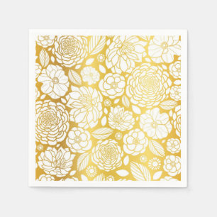Servilleta De Papel Patrón de flor