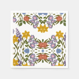 Servilleta De Papel Patrón de flores