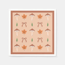 Servilleta De Papel Patrón de flujo de otoño