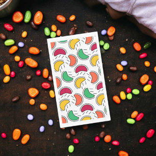 Servilleta De Papel Patrón de formas de candía de frutas