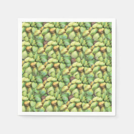 Servilleta De Papel Patrón de frutas tropicales de coco