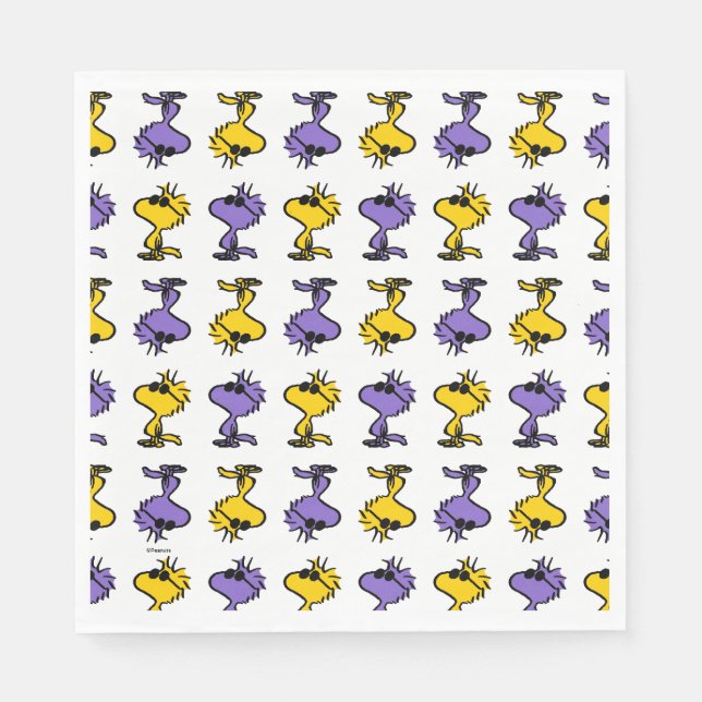 Servilleta De Papel Patrón de gafas de sol Guay Woodstock (Anverso)