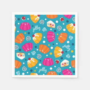 Servilleta De Papel Patrón de gelatina dulce