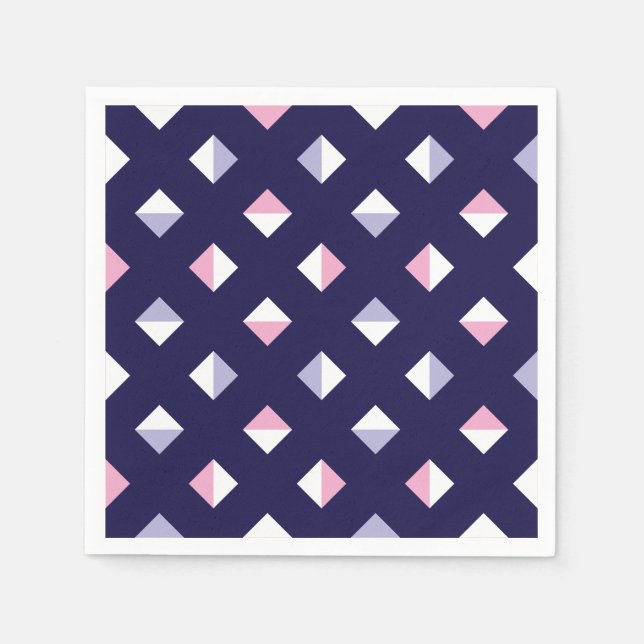 Servilleta De Papel Patrón de Gema sin soldadura colorido (Anverso)