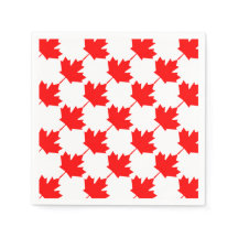 Patrón de hoja de arce roja de Canadá