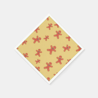 Servilleta De Papel Patrón de hombre de pan de jengibre
