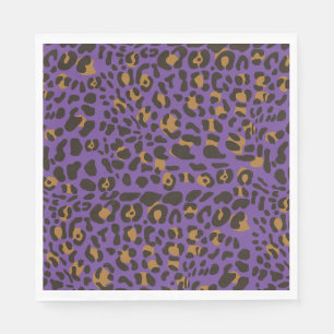 Servilleta De Papel Patrón de impresión animal de leopardo jaguar