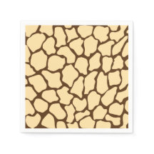 Patrón de jirafa marrón – Estampado minimalista de