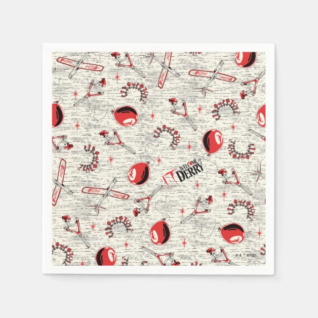 Servilleta De Papel Patrón de juguetes para niños de TI (Anverso)