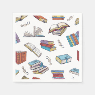 Servilleta De Papel Patrón de libro