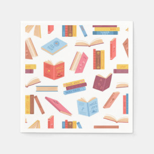 Servilleta De Papel Patrón de libro