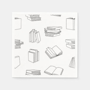 Servilleta De Papel Patrón de libro