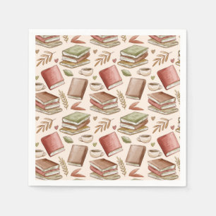 Servilleta De Papel Patrón de libro