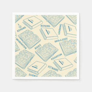 Servilleta De Papel Patrón de libro