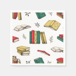 Servilleta De Papel Patrón de libro