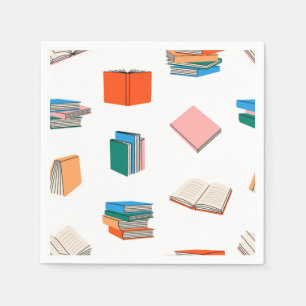 Servilleta De Papel Patrón de libro