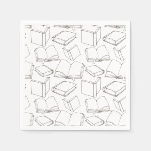 Servilleta De Papel Patrón de libro