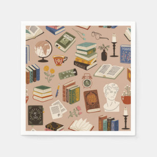 Servilleta De Papel Patrón de libro
