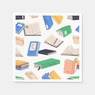 Servilleta De Papel Patrón de libro
