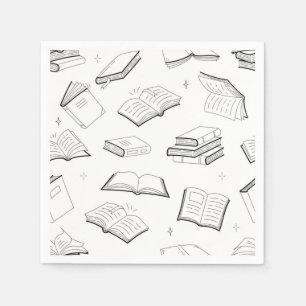 Servilleta De Papel Patrón de libro