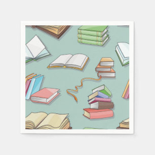 Servilleta De Papel Patrón de libro