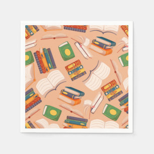 Servilleta De Papel Patrón de libro