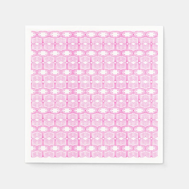 Servilleta De Papel Patrón de libro de extremos (Anverso)