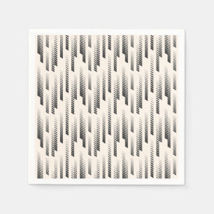 Servilleta De Papel Patrón de lluvia moderno