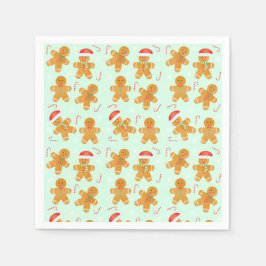 Servilleta De Papel Patrón de los hombres de jengibre