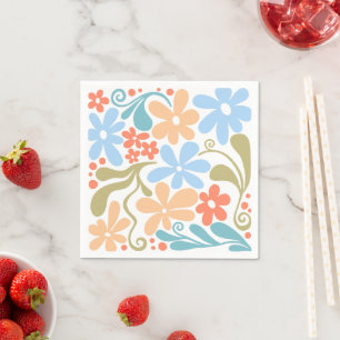 Servilleta De Papel Patrón de margaritas de Matisse 