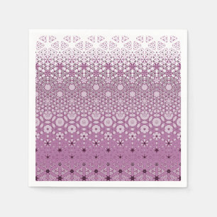 Servilleta De Papel Patrón de metamorfosis floral