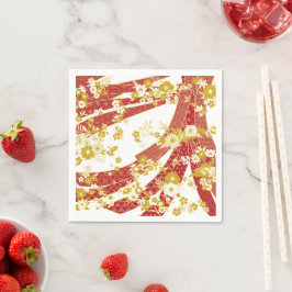 Servilleta De Papel Patrón de mezcla de Kimono floral