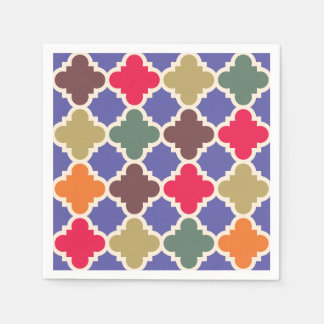 Servilleta De Papel Patrón de mosaico marroquí