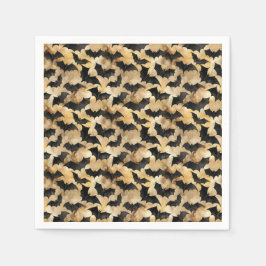 Servilleta De Papel Patrón de murciélagos