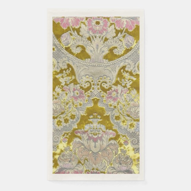Servilleta De Papel Patrón de paisley lujoso Luis XVI (Anverso)