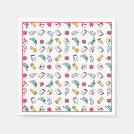 Servilleta De Papel Patrón de pandemia