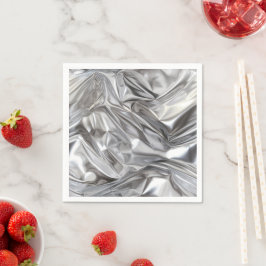 Servilleta De Papel Patrón de papel de aluminio arrugado