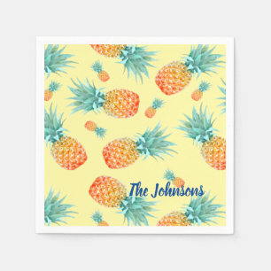 Servilleta De Papel Patrón de piña