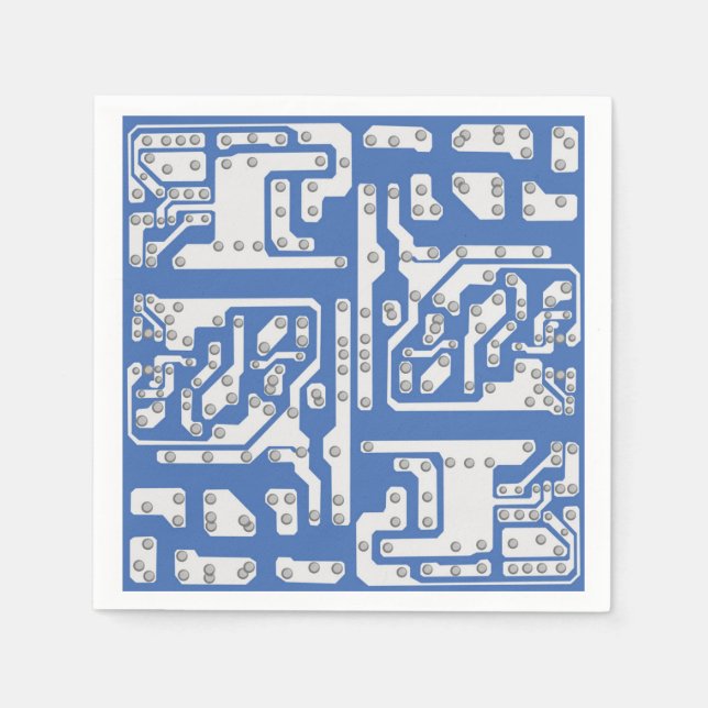 Servilleta De Papel Patrón de placa de circuito (Anverso)