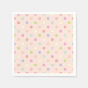 Servilleta De Papel Patrón de puntos polacos