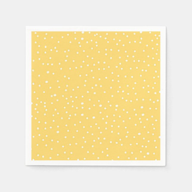 Servilleta De Papel Patrón de puntos polacos (Anverso)