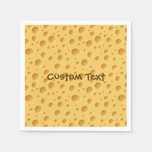 Servilleta De Papel Patrón de queso suizo