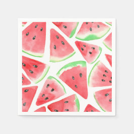Servilleta De Papel Patrón de rodajas de sandía
