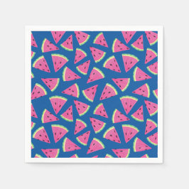 Servilleta De Papel Patrón de sandía de frutas tropicales