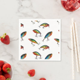 Servilleta De Papel Patrón de señuelo de pesca