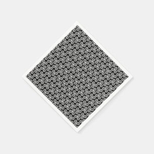 Servilleta De Papel Patrón de símbolo triple espiral celta de moda